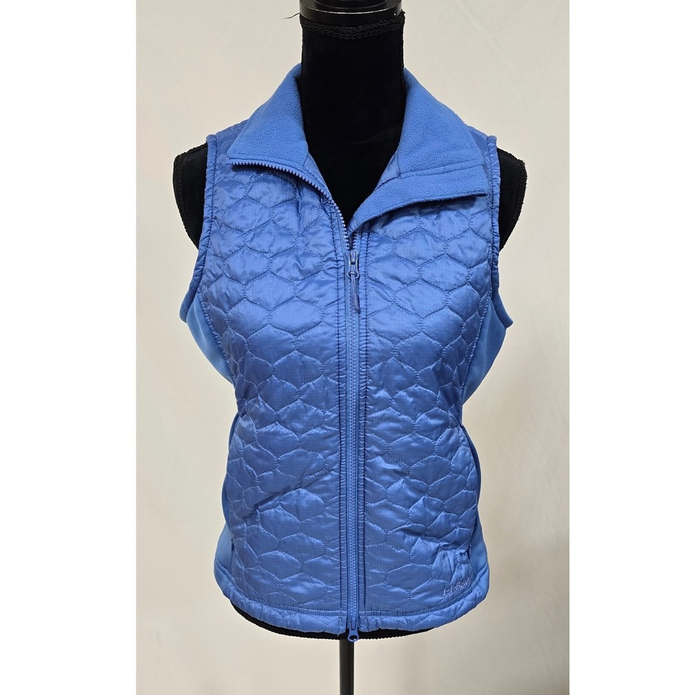 L.L. Bean quilted vest Thinsulate full zip vest women S gorpcore granola outdoor